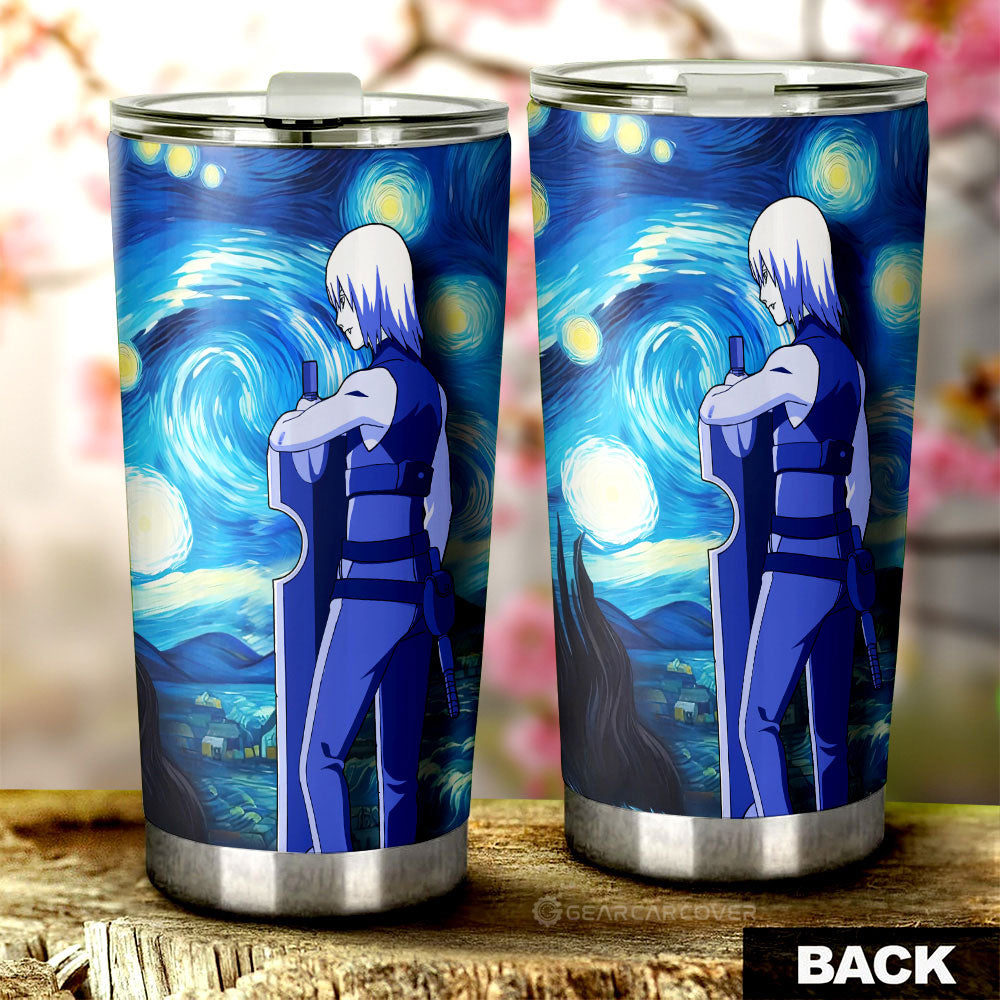 Hoozuki Suigetsu Tumbler Cup Custom Starry Night Styles - Gearcarcover - 2