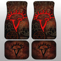Horn of Gabriel Sigil Car Floor Mats Custom Supernatural Car Accessories - Gearcarcover - 1