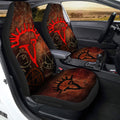 Horn of Gabriel Sigil Car Seat Covers Custom Supernatural Car Accessories - Gearcarcover - 2