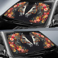 Horse Floral Car Sunshade Custom Car Accessories - Gearcarcover - 2