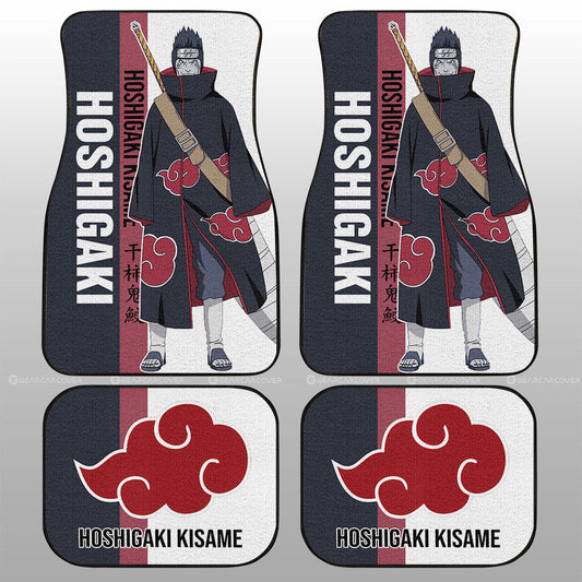 Hoshigaki Kisame Car Floor Mats Custom Anime Car Accessories - Gearcarcover - 2