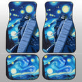 Hoshigaki Kisame Car Floor Mats Custom Starry Night Styles - Gearcarcover - 1