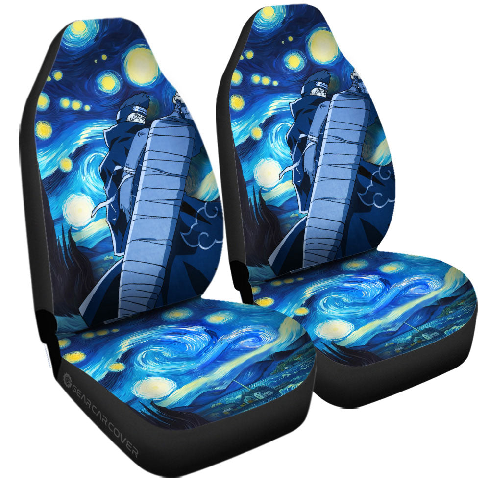 Hoshigaki Kisame Car Seat Covers Custom Starry Night Styles - Gearcarcover - 3