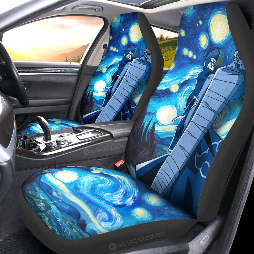 Hoshigaki Kisame Car Seat Covers Custom Starry Night Styles - Gearcarcover - 1