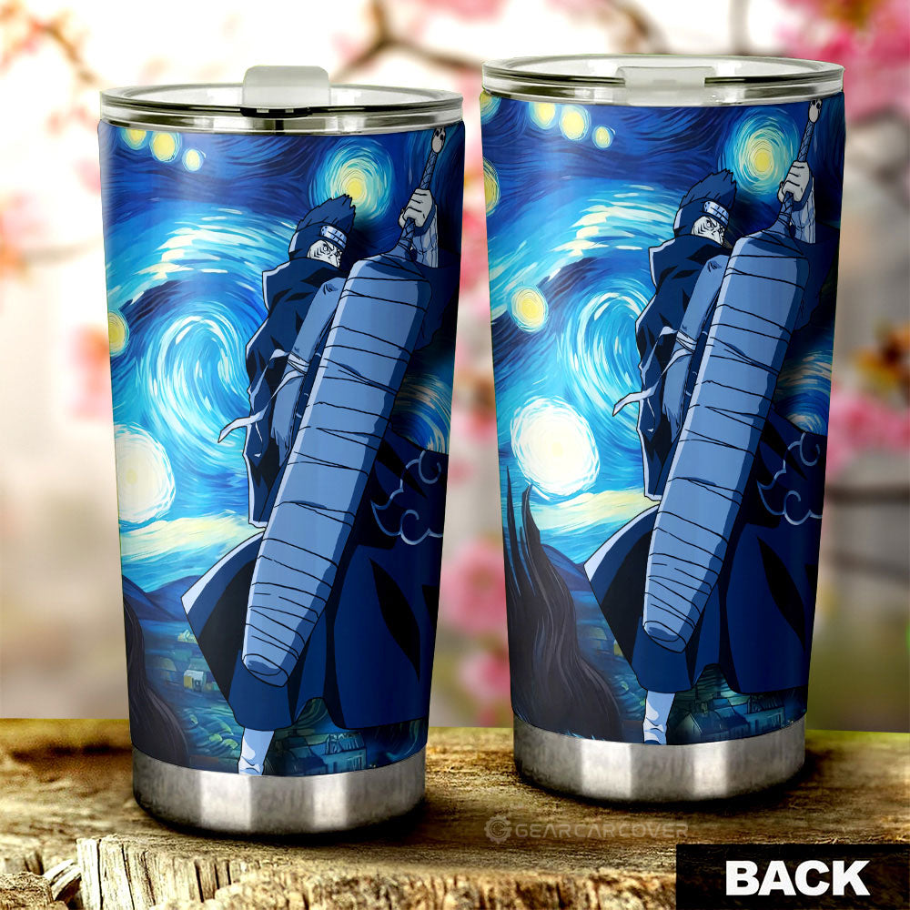 Hoshigaki Kisame Tumbler Cup Custom Starry Night Styles - Gearcarcover - 2