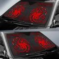 House Targaryen Car Sunshade Custom Game Of Throne - Gearcarcover - 2