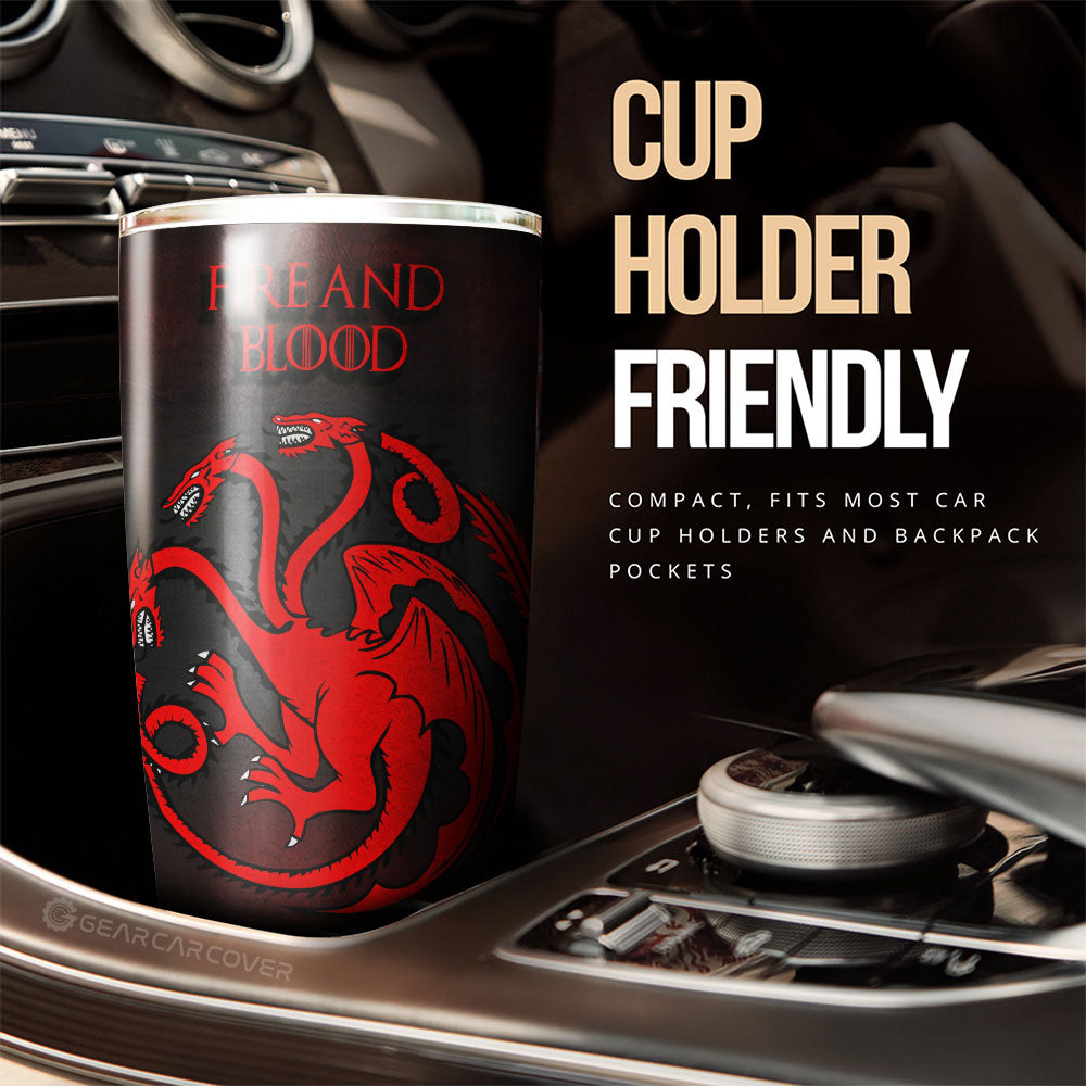 House Targaryen Tumbler Cup Custom Game Of Throne - Gearcarcover - 2