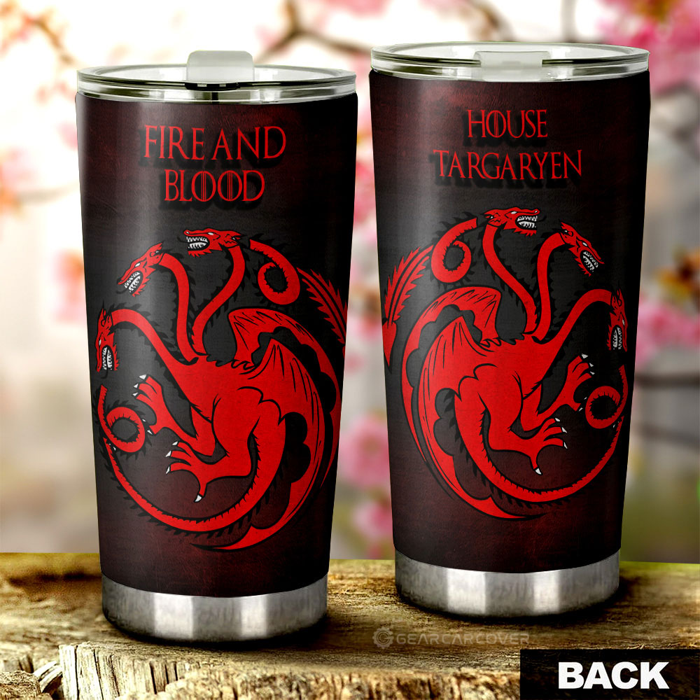 House Targaryen Tumbler Cup Custom Game Of Throne - Gearcarcover - 3