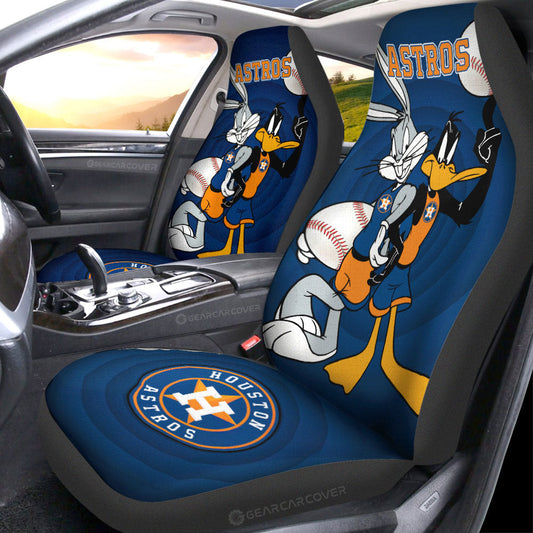 Houston Astros Car Seat Covers Custom Car Accessories - Gearcarcover - 1
