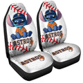Houston Astros Car Seat Covers Stitch Theme Collection - Gearcarcover - 3