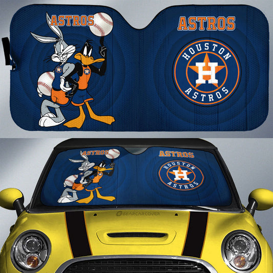 Houston Astros Car Sunshade Custom Car Accessories - Gearcarcover - 1