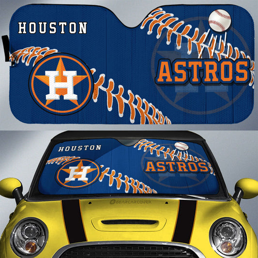 Houston Astros Car Sunshade Custom Car Accessories - Gearcarcover - 1