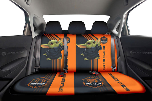 Houston Dynamo FC Car Back Seat Covers Custom Car Accessories - Gearcarcover - 2