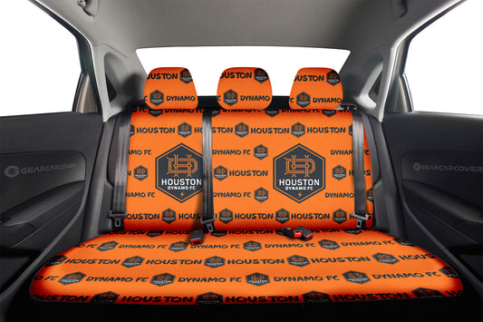 Houston Dynamo FC Car Back Seat Covers Sporty Team Collection - Gearcarcover - 2