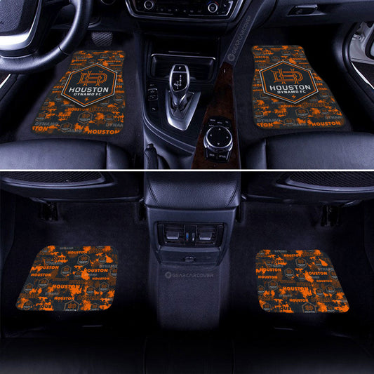 Houston Dynamo FC Car Floor Mats Custom Car Accessories - Gearcarcover - 2