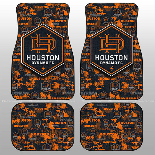 Houston Dynamo FC Car Floor Mats Custom Car Accessories - Gearcarcover - 1