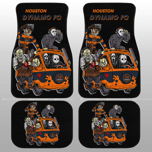 Houston Dynamo FC Car Floor Mats Custom Car Accessories - Gearcarcover - 1