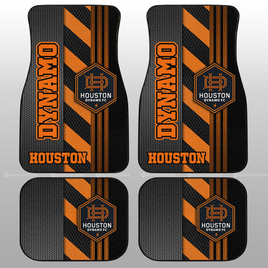Houston Dynamo FC Car Floor Mats Custom Car Accessories - Gearcarcover - 1