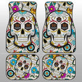 Houston Dynamo FC Car Floor Mats Custom Sugar Skull Car Accessories - Gearcarcover - 1