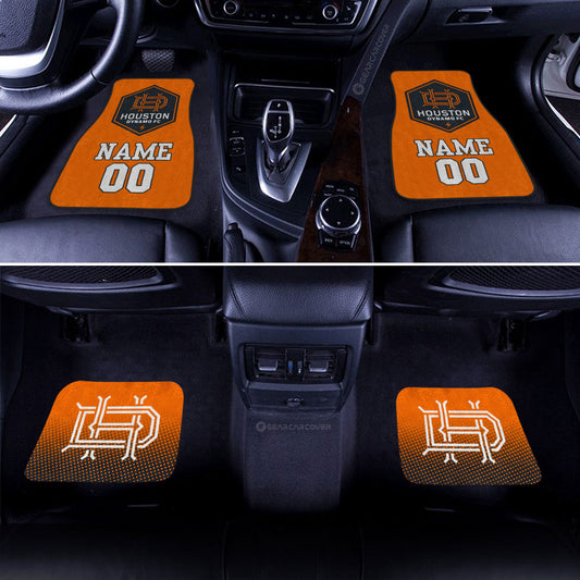 Houston Dynamo FC Car Floor Mats Sporty Team Collection - Gearcarcover - 2