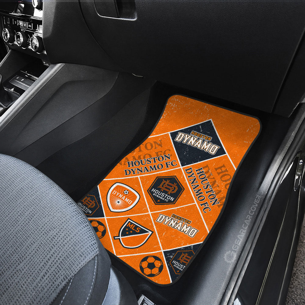 Houston Dynamo FC Car Floor Mats Sporty Team Collection - Gearcarcover - 3