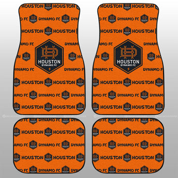 Houston Dynamo FC Car Floor Mats Sporty Team Collection - Gearcarcover - 1