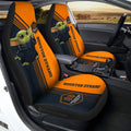 Houston Dynamo FC Car Seat Covers Baby Yoda Car Accessories - Gearcarcover - 2