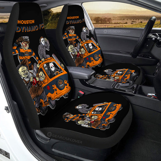 Houston Dynamo FC Car Seat Covers Custom Car Accessories - Gearcarcover - 2