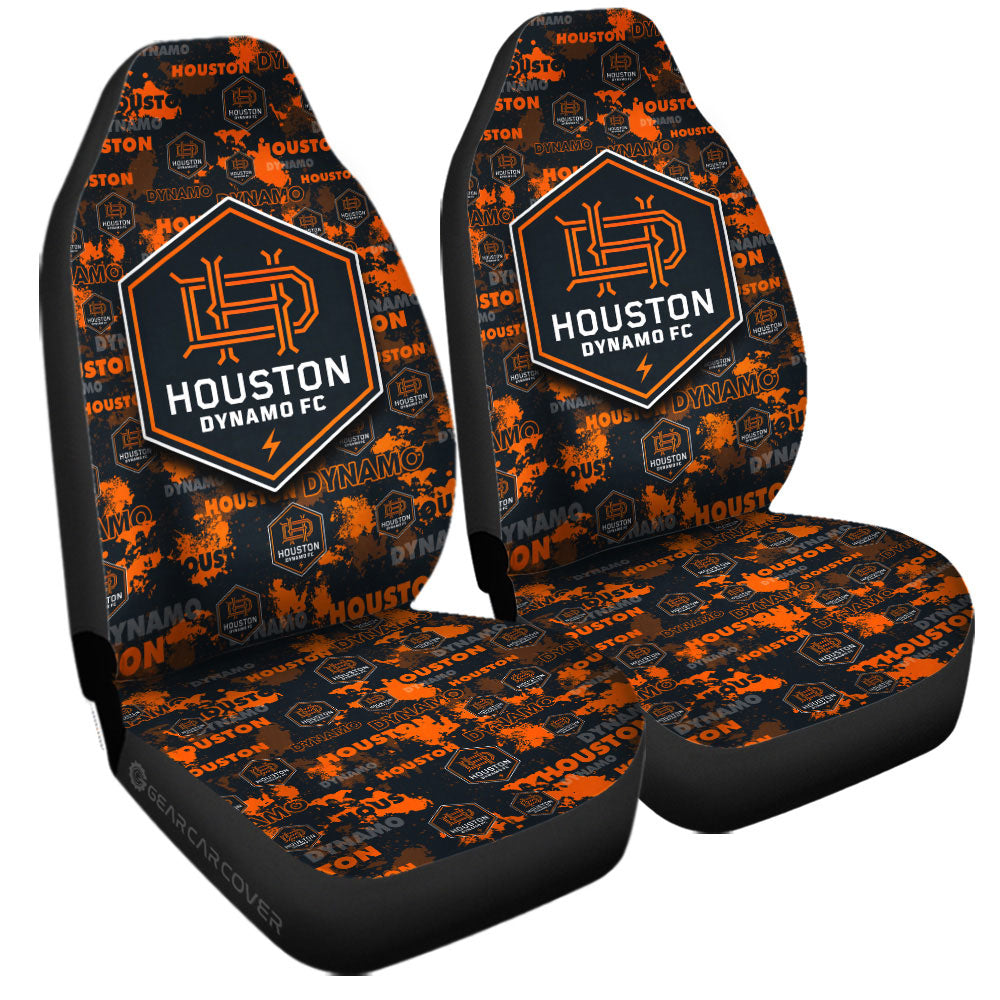 Houston Dynamo FC Car Seat Covers Custom Car Accessories - Gearcarcover - 3