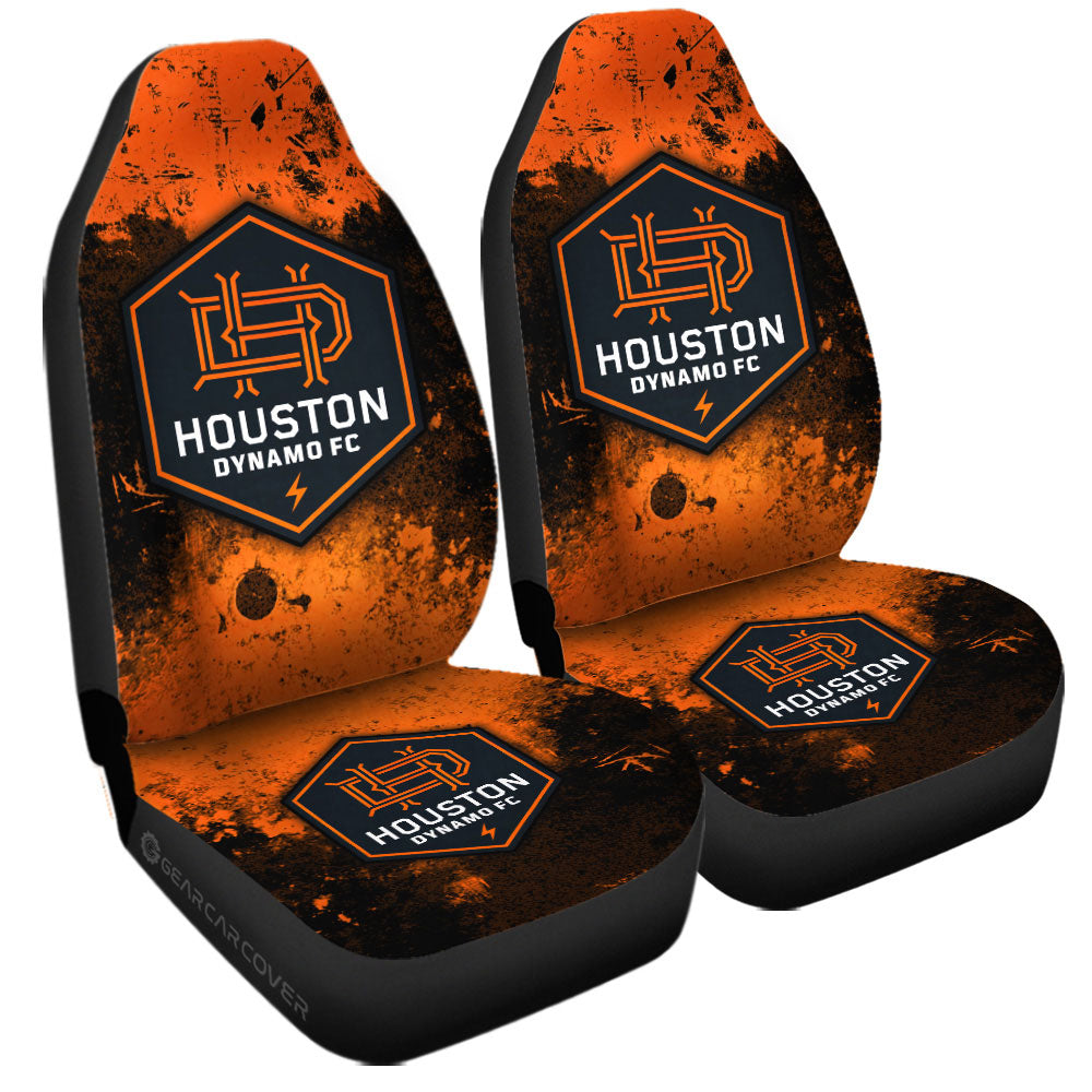 Houston Dynamo FC Car Seat Covers Custom Car Accessories - Gearcarcover - 3