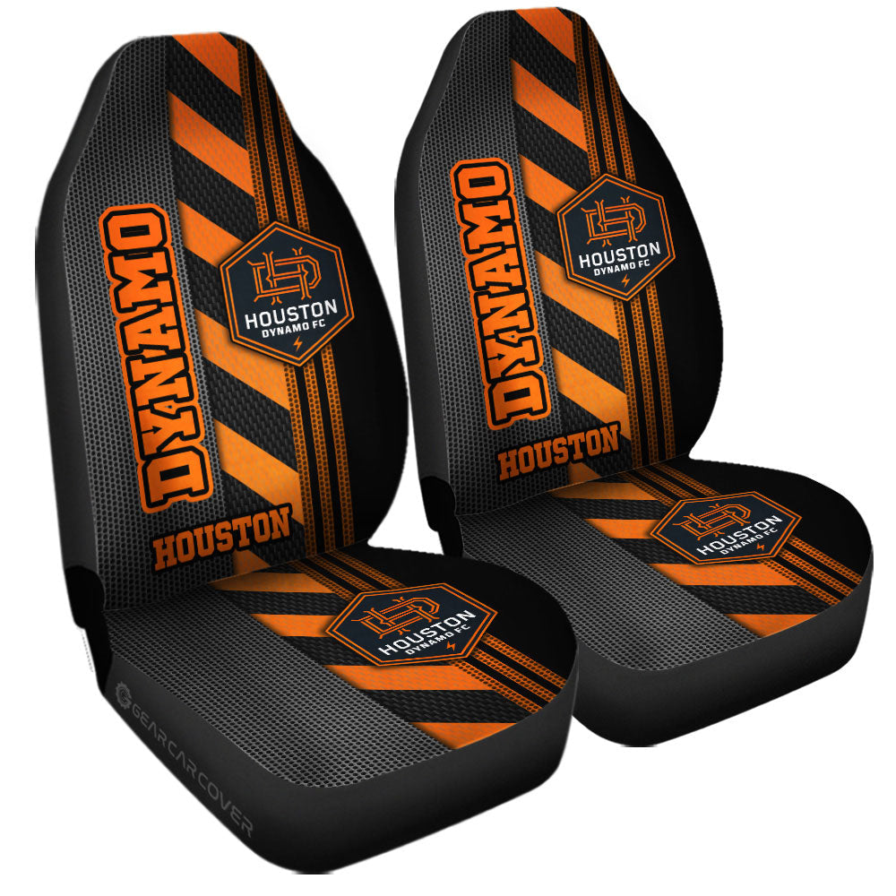 Houston Dynamo FC Car Seat Covers Custom Car Accessories - Gearcarcover - 3