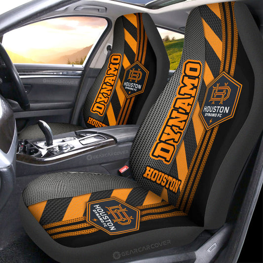 Houston Dynamo FC Car Seat Covers Custom Car Accessories - Gearcarcover - 1