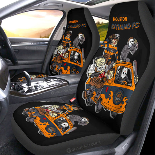 Houston Dynamo FC Car Seat Covers Custom Car Accessories - Gearcarcover - 1