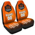 Houston Dynamo FC Car Seat Covers Sporty Team Collection - Gearcarcover - 3