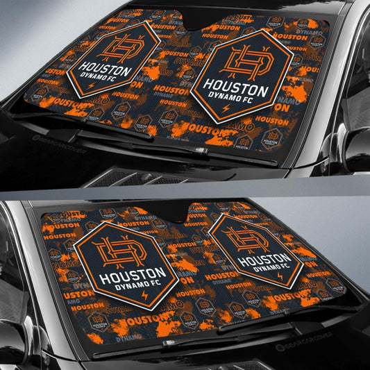 Houston Dynamo FC Car Sunshade Custom Car Accessories - Gearcarcover - 2