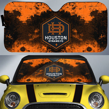 Houston Dynamo FC Car Sunshade Custom Car Accessories - Gearcarcover - 1