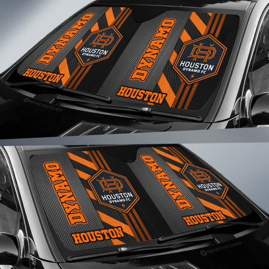 Houston Dynamo FC Car Sunshade Custom Car Accessories - Gearcarcover - 2