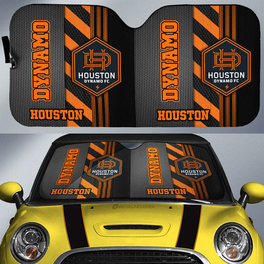 Houston Dynamo FC Car Sunshade Custom Car Accessories - Gearcarcover - 1
