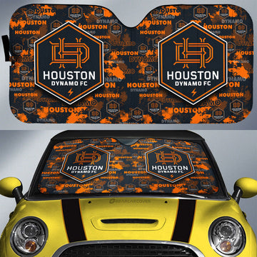 Houston Dynamo FC Car Sunshade Custom Car Accessories - Gearcarcover - 1