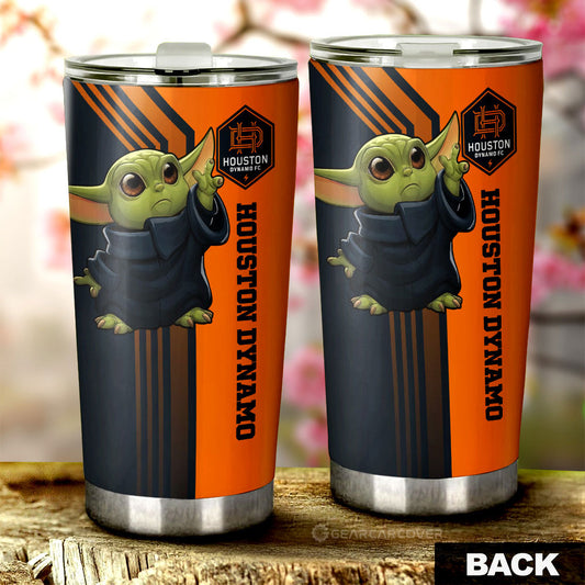 Houston Dynamo FC Tumbler Cup Custom Car Accessories - Gearcarcover - 2