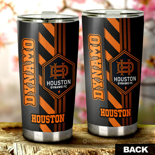 Houston Dynamo FC Tumbler Cup Custom Car Accessories - Gearcarcover - 2