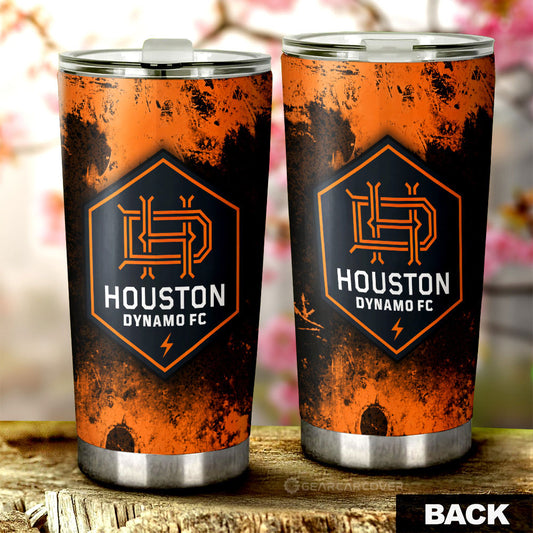 Houston Dynamo FC Tumbler Cup Custom Car Accessories - Gearcarcover - 2