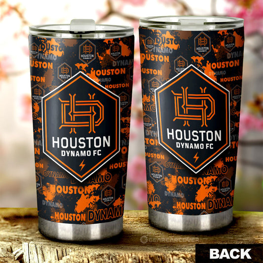 Houston Dynamo FC Tumbler Cup Custom Car Accessories - Gearcarcover - 2
