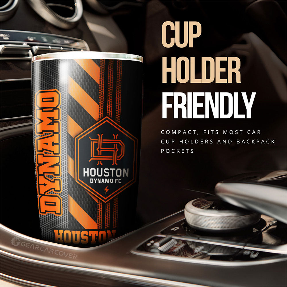 Houston Dynamo FC Tumbler Cup Custom Car Accessories - Gearcarcover - 3