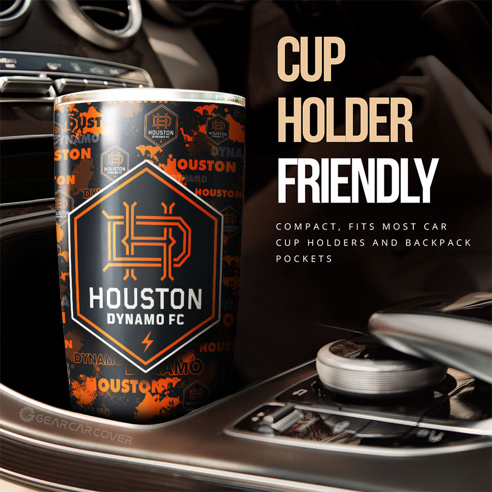 Houston Dynamo FC Tumbler Cup Custom Car Accessories - Gearcarcover - 3