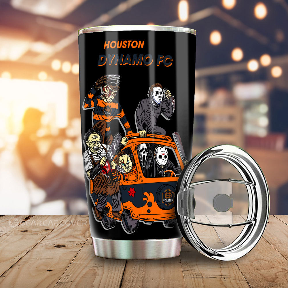 Houston Dynamo FC Tumbler Cup Custom Car Accessories - Gearcarcover - 1