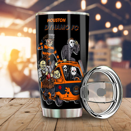 Houston Dynamo FC Tumbler Cup Custom Car Accessories - Gearcarcover - 1