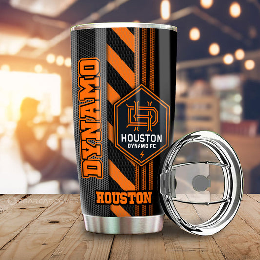 Houston Dynamo FC Tumbler Cup Custom Car Accessories - Gearcarcover - 1