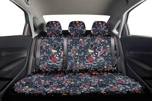 Houston Texans Car Back Seat Covers Cartoon Theme Collection - Gearcarcover - 2