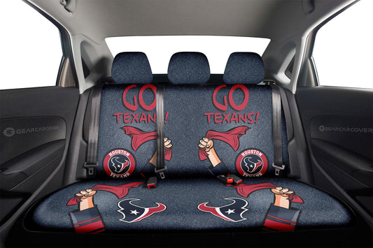 Houston Texans Car Back Seat Covers Custom Car Accessories - Gearcarcover - 2